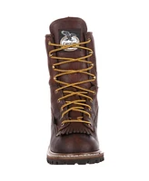 Georgia Boot Men's Steel Toe Waterproof Logger