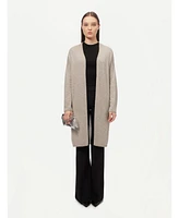 Gobi Cashmere Women's 3D Longline Cardigan
