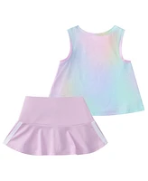 adidas Baby Girls 2-Piece Printed Tank Top and Skort Set