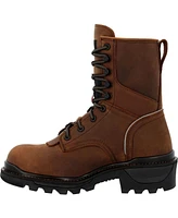 Rocky Men's Rams Horn Logger Composite Toe Work Boot
