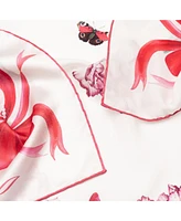 Fior di Mamma - Hand Rolled Silk Foulard for Women