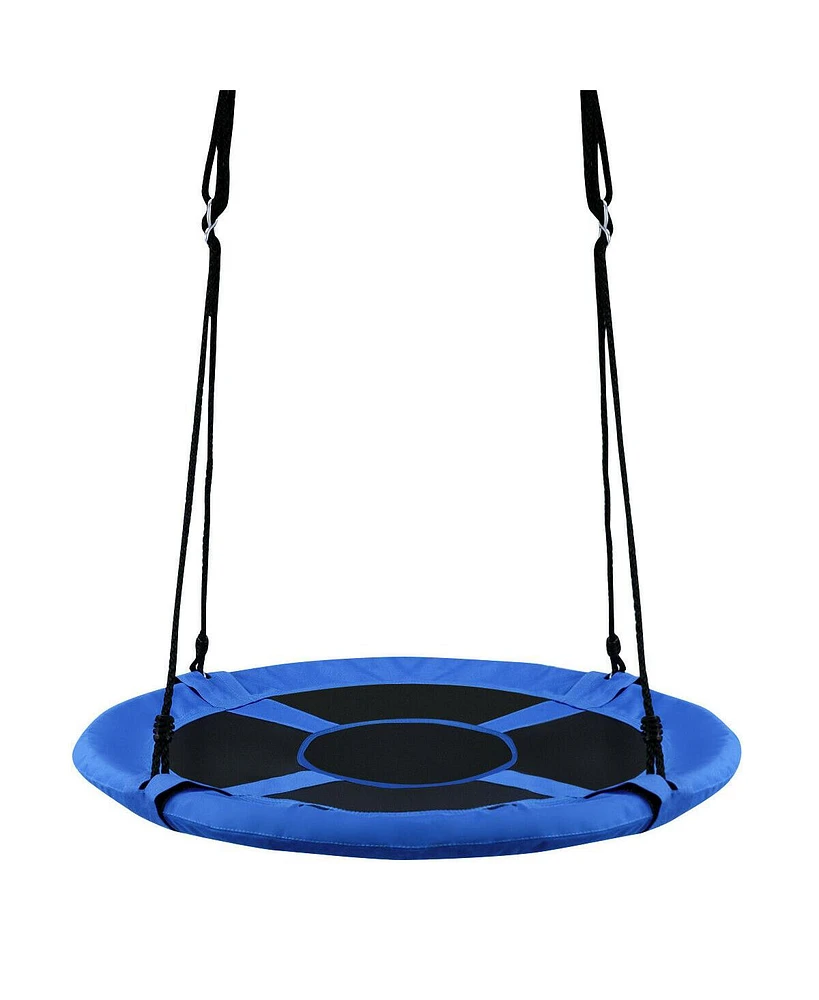 40 Inch Flying Saucer Tree Swing Indoor Outdoor Play Set