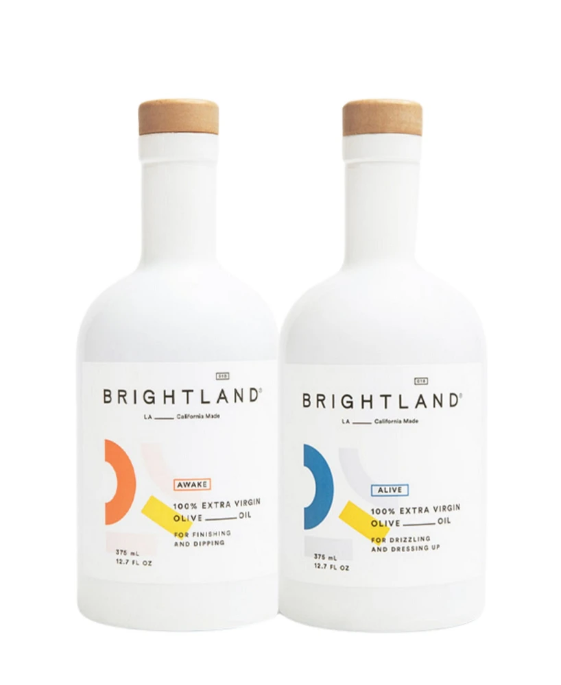 Brightland The Duo Olive Oil Set, 2 Pieces