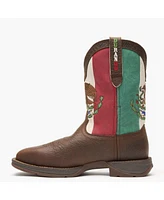 Durango Men's Rebel by Steel Toe Mexico Flag Western Boot