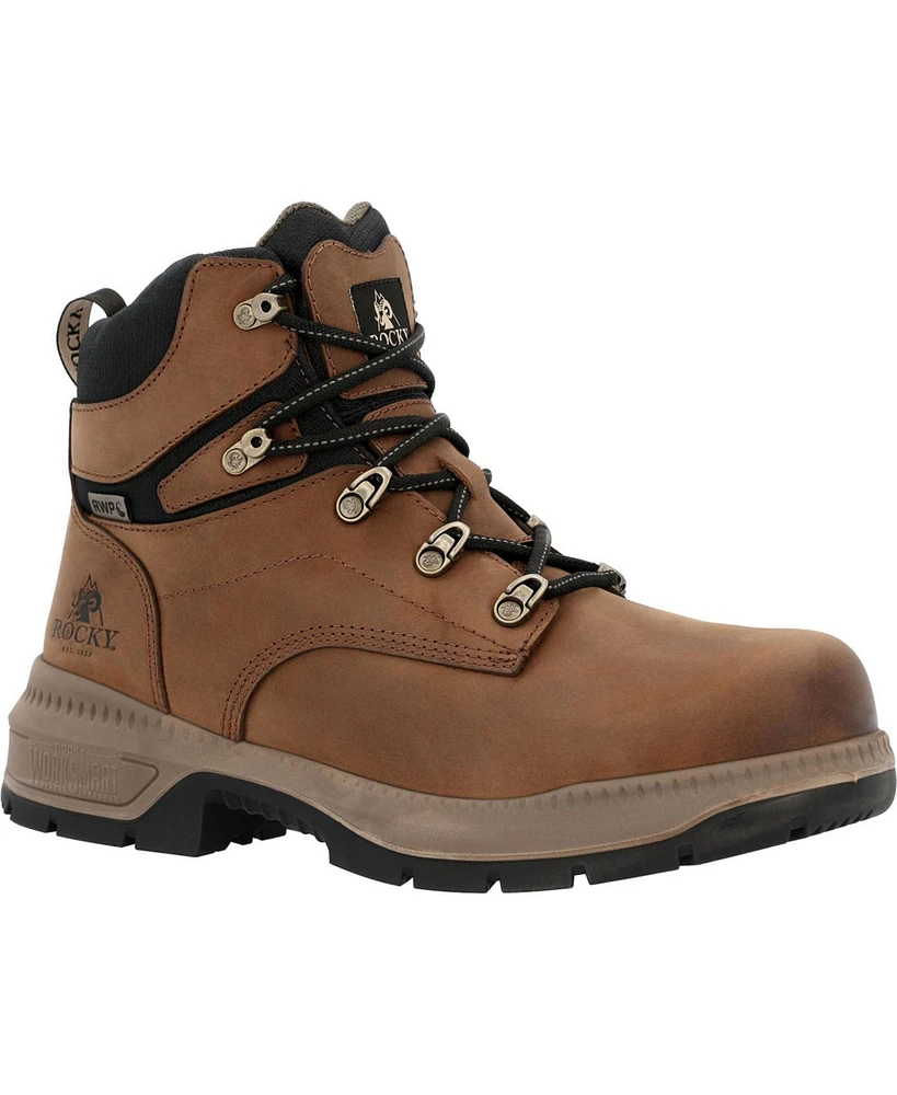 Rocky WorkSmart 6" Composite Toe Internal Met Guard Work Boot