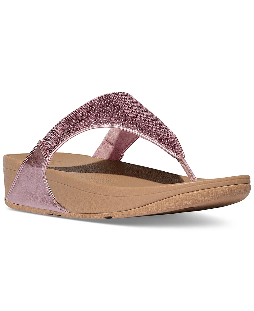 FitFlop Women's Lulu Sequin Thong Sandals