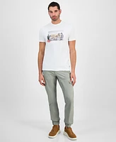 Guess Men's Cactus Garden Short Sleeve Logo Graphic T-Shirt