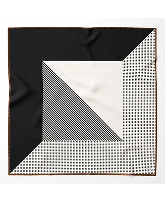 Elizabetta Men's Santino - Hand Rolled Silk Neckerchief for Men