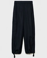 Mango Women's Straight Cargo Pants
