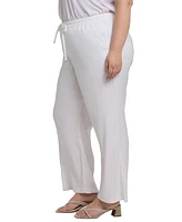 Nydj Plus Relaxed Drawstring Pants