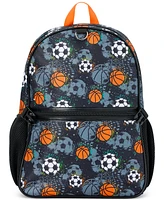 InMocean Big Boys All-Star Sports Backpack, Lunch Bag & Headphone Set