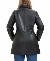 Bgsd Plus Irina Leather Coat