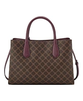 Nine West Kyrie Triple Compartment Satchel Bag