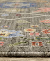 Oriental Weavers Lucca 5506K 2'6"x12' Runner Area Rug