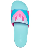 Adidas Men's Adilette Comfort Messi Slide Sandals from Finish Line
