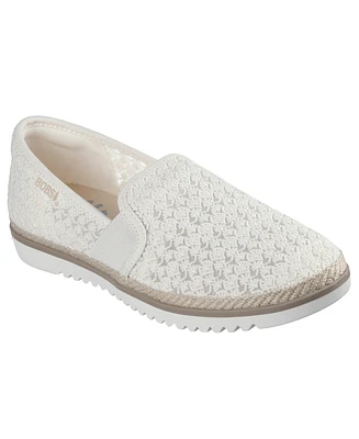 Skechers Women's Bobs Flexpadrille Lo - Too Ritz Slip-On Canvas Casual Sneakers from Finish Line