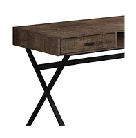 Modern Computer Desk with 2 Drawers and Sleek Work Surface
