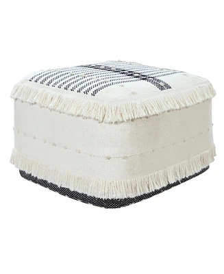 18" 100% Cotton Ottoman