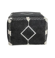 18" 100% Cotton Ottoman