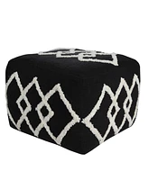 Modern Cotton Ottoman for Home Furniture and Lounge Spaces