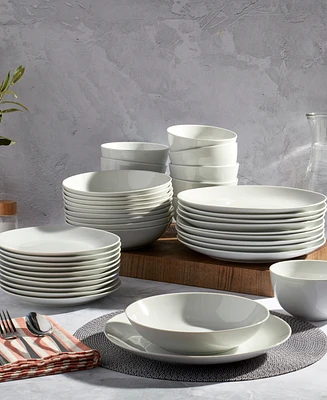 Tabletops Gallery Round 40 Pc. Dinnerware Set, Service for 10
