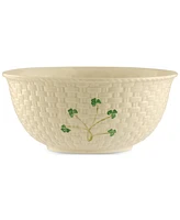 Belleek Pottery Shamrock Mixing Bowl