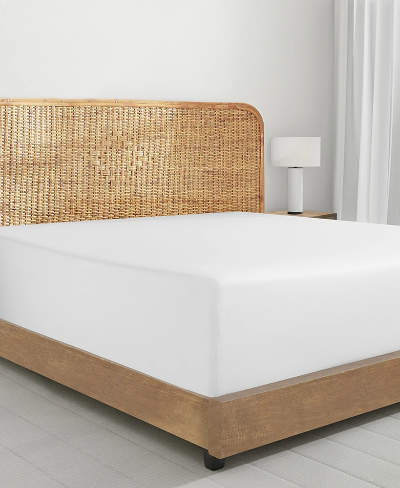 Cool Percale Fitted Sheet Only, 100% Organic Cotton