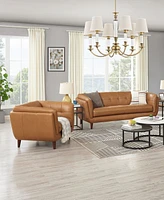 Hydeline Solana 43" Top Grain Leather Armchair