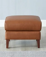 Hydeline Maui 29" Top Grain Leather Ottoman