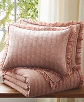 Levtex Wilhemina Stone Washed 3-Pc. Quilt Set, King/California King