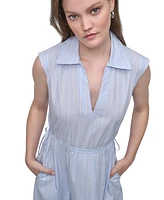 Dkny Jeans Women's Back-Cut-Out Sleeveless Maxi Dress - L3X