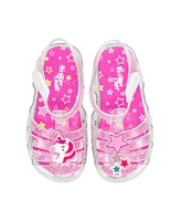 Western Chief Little Girls Wonder Everglitter Unicorn Lighted Sandal