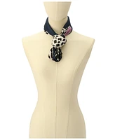 Kate Spade New York Women's Leopard Silk Square Scarf