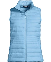 Lands' End Plus Wanderweight Packable Down Vest