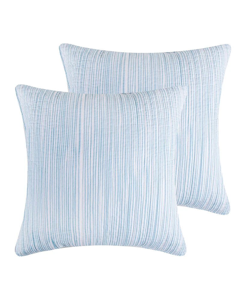 Levtex Sandy Cove 2-Pc. Sham Set, European