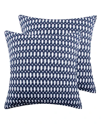 Levtex Night Garden 2-Pc. Sham Set, European