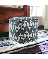 Cotton Ottoman Footrest for Cozy Living Room Seating and Relaxation