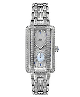 Jbw Women's Mink Platinum Series Diamond Stainless Steel Watch, 28mm