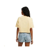 Cotton On Women's The Cropped Boxy Graphic Tee