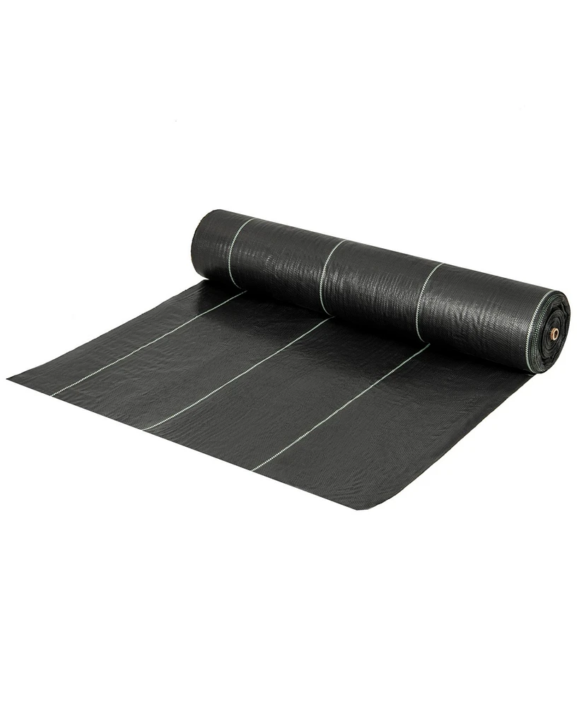 6.5 x 330 Feet Weed Barrier Landscape Fabric