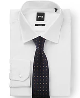 Boss by Hugo Boss Men's Silk Jacquard Patterned Tie