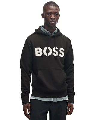 Boss by Hugo Boss Men's Cotton Terry Relaxed-Fit Hoodie