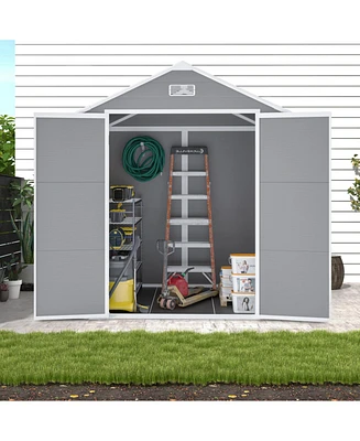 Campcraft 6x5 Resin Shed - Waterproof, Uv Proof, Large Storage