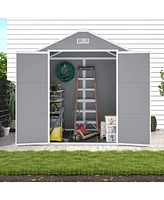 Campcraft 6x5 Resin Shed - Waterproof, Uv Proof, Large Storage