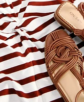 On 34th Womens Twist Front Knit Midi Dress Tyllee Fisherman Sandals Beaded Hobo Bag Jewelry Exclusively At Macys