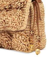 Sam Edelman Phoebe Small Raffia Shoulder Flap Bag