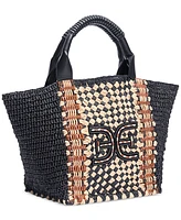 Sam Edelman Marley Raffia Collapsible Large Tote