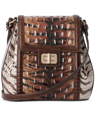 Brahmin Margo Feline Hermosa Small Leather Crossbody