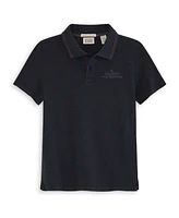 Scotch & Soda Big Boys Heather Pique Polo Shirt