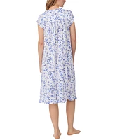 Eileen West Women's Ruffled Botanical Waltz Nightgown